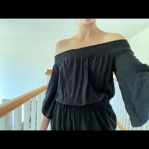 Off the shoulder romper